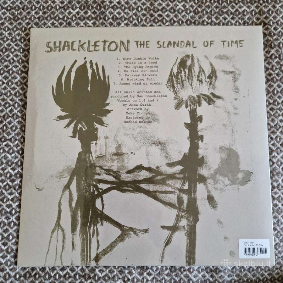 Shackleton – The Scandal Of Time / Vinyl 2xlp - nuotraukos Nr. 2