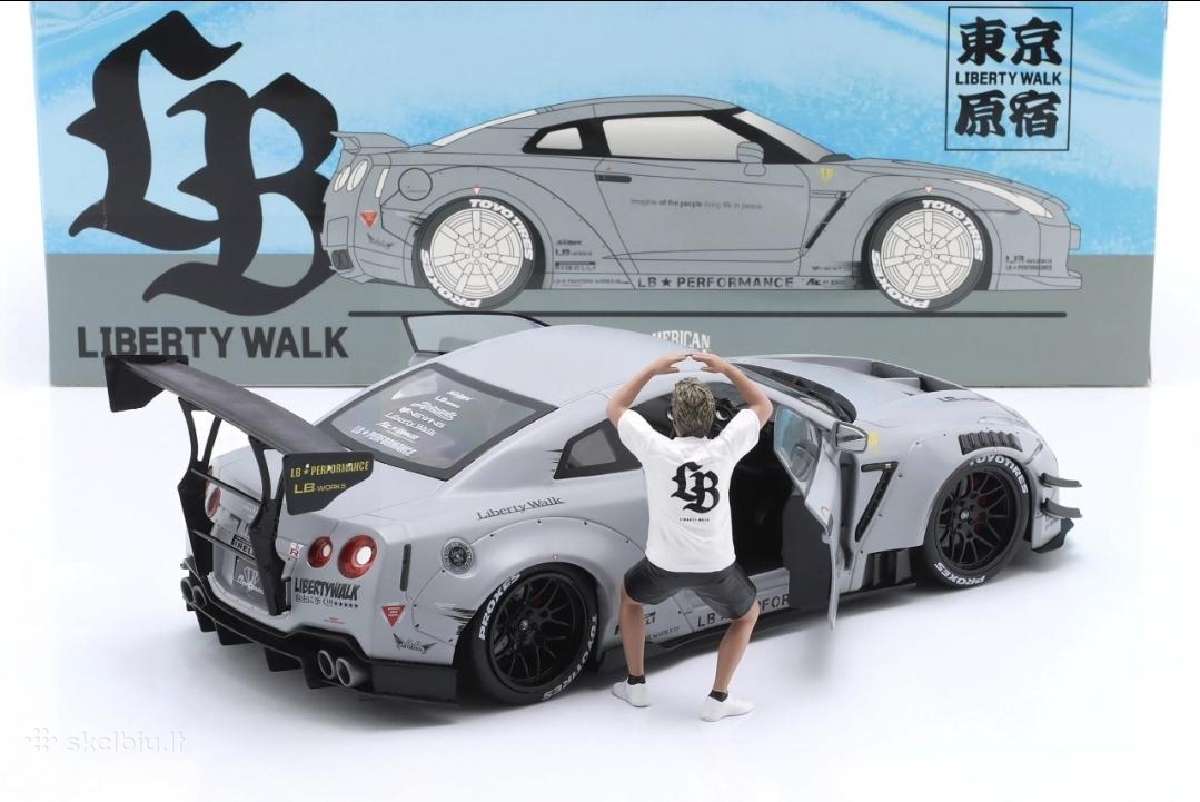Nissan GT-r R35 + figurele Kato - nuotraukos Nr. 2