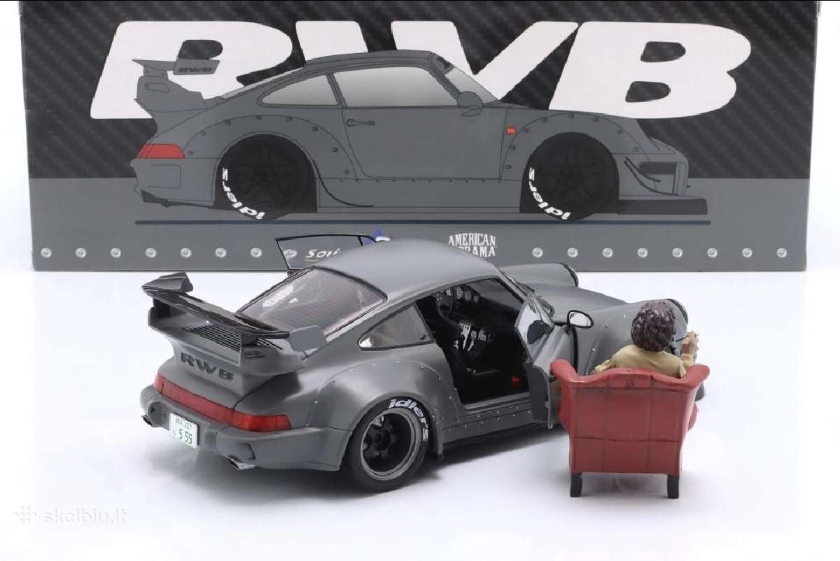 Porsche 911 964 Rwb + figurele Akira Nakai - nuotraukos Nr. 2