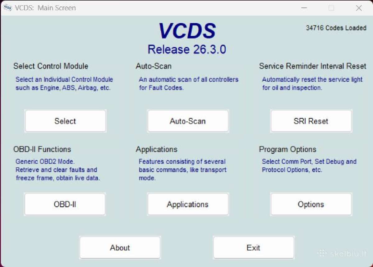 Vcds 26.3.0 Hex-v2 Vag Diagnostikos įranga - nuotraukos Nr. 3