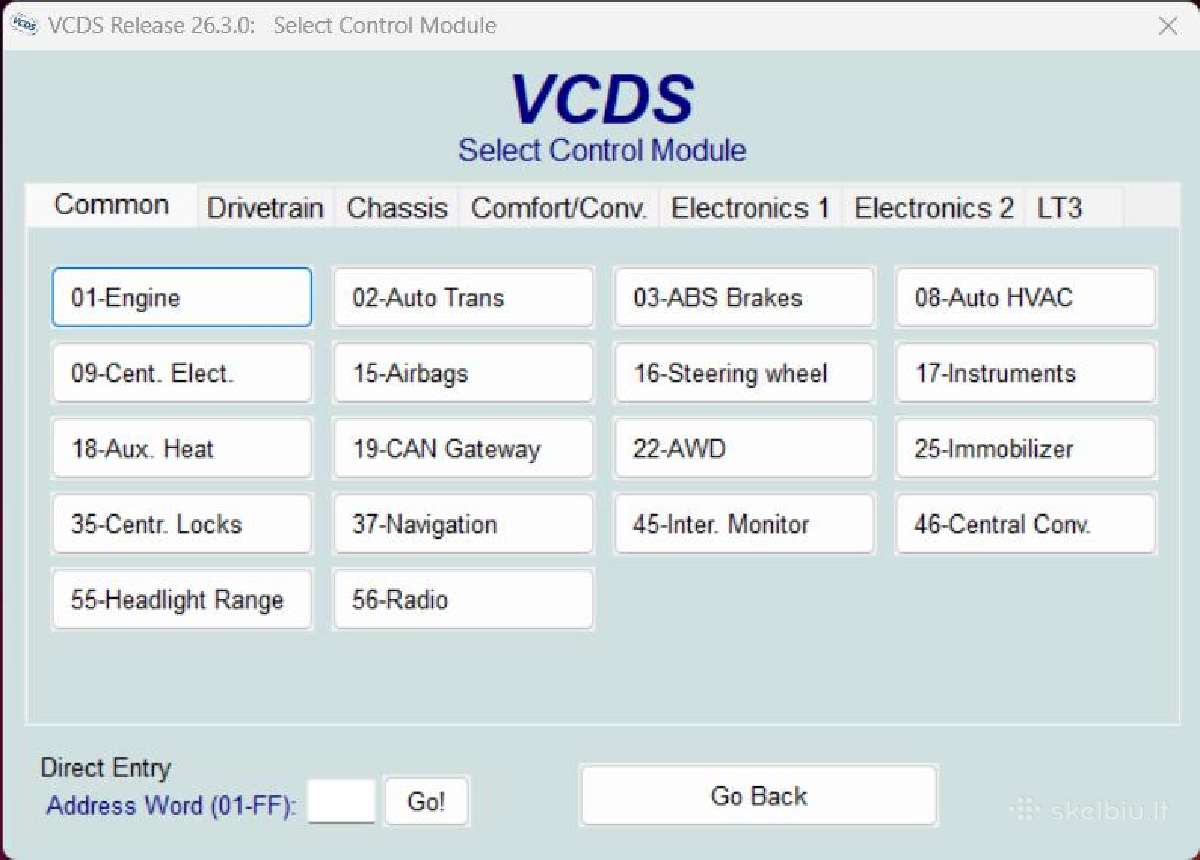 Vcds 26.3.0 Hex-v2 Vag Diagnostikos įranga - nuotraukos Nr. 4