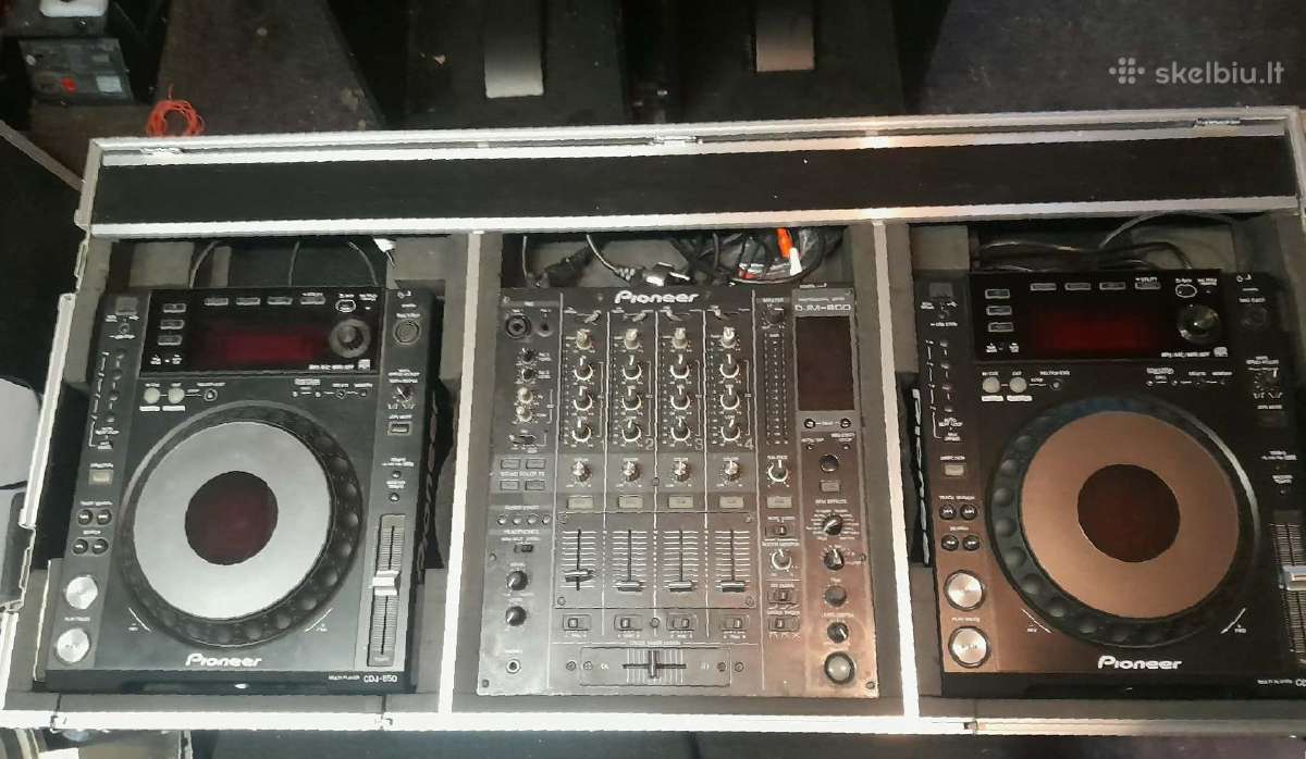 2x Cdj 850k + Djm800 + Case
