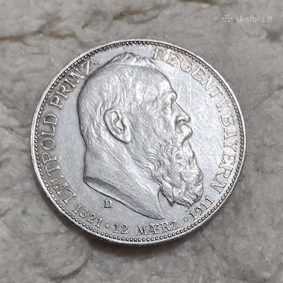 2 markės (Zwei Mark), 1911 m. Proginis leidimas