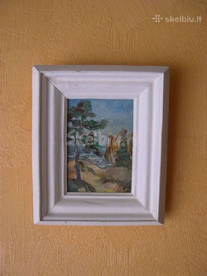 Originalios Tapybos XX am. Darbas – "Vėjuota Diena | Skelbiu.lt Originalios Tapybos XX am. Darbas – "Vėjuota Diena