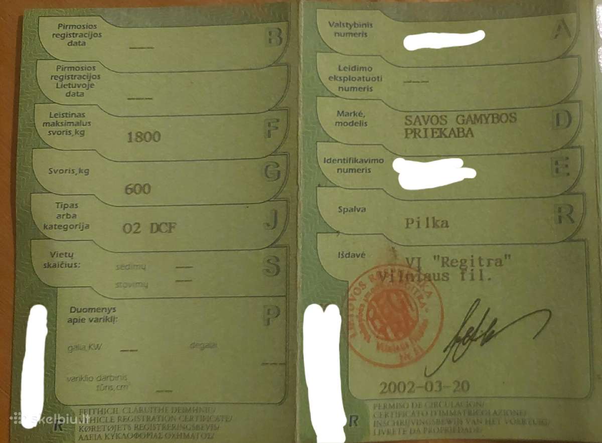 Savos g. traktorines automobilines nefotografuotos - nuotraukos Nr. 34