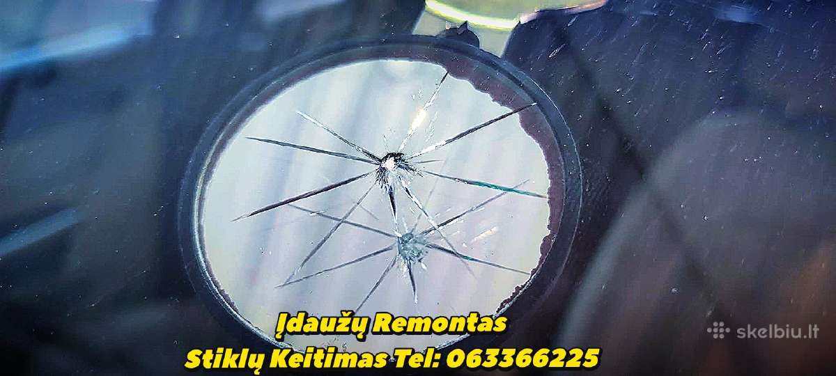 Stiklų Keitimas Įdaužų Remontas Garliava . - nuotraukos Nr. 2