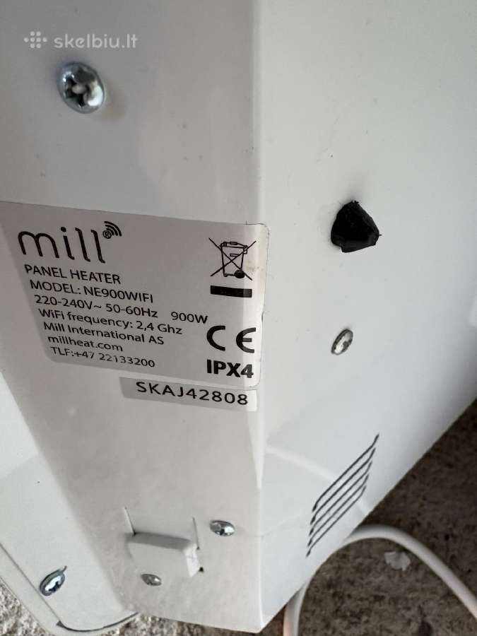 Mill elektrinis sildytuvas - nuotraukos Nr. 3
