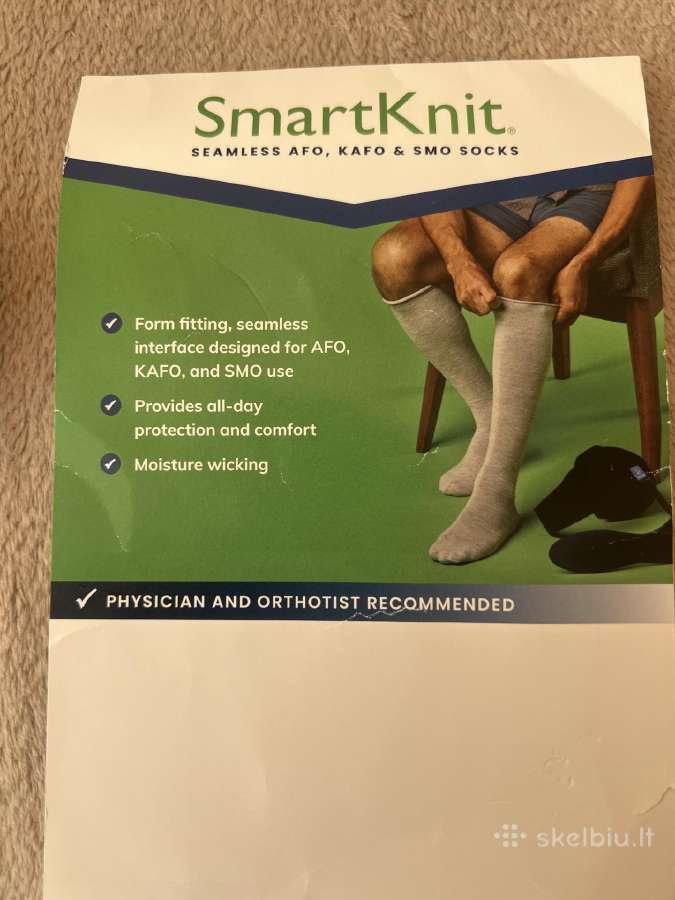 Naujos ortopedinės „Smartknit Kafo“ kojinės įtvara - nuotraukos Nr. 2