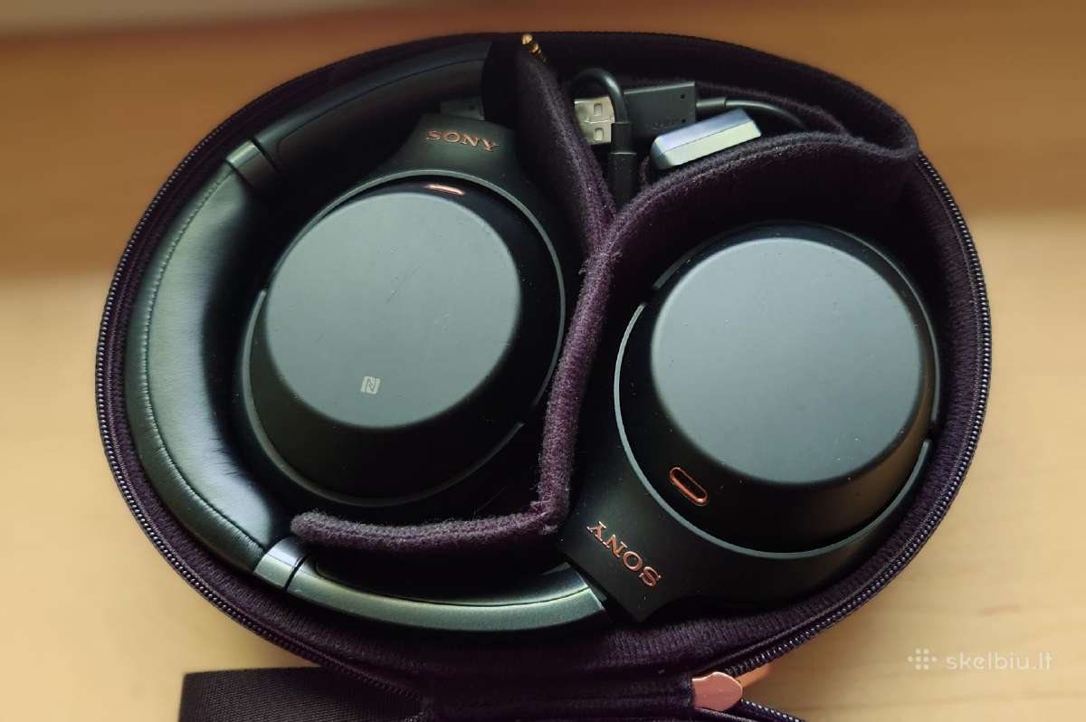Sony ausinės wh 1000x m3 - nuotraukos Nr. 5