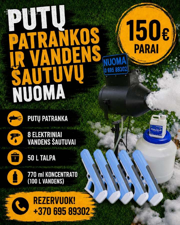 Pramogų nuoma, organizavimas. - nuotraukos Nr. 8