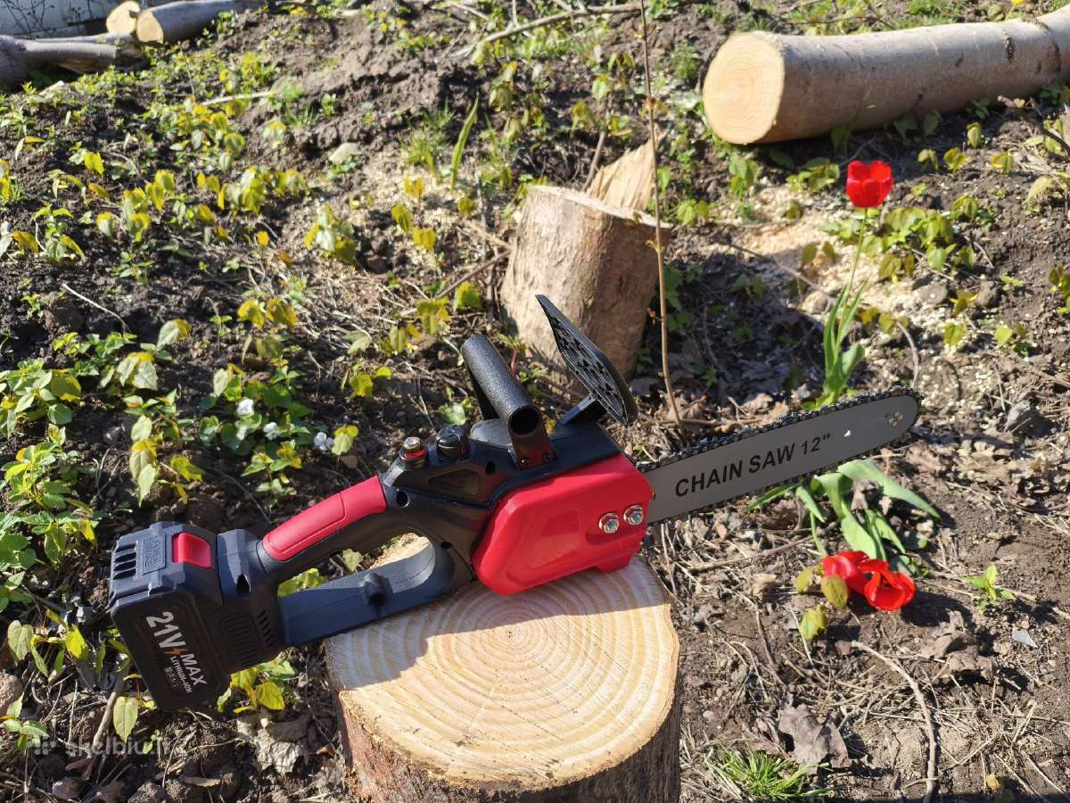 Grandininis pjūklas 30 cm su akumuliatoriais - nuotraukos Nr. 2