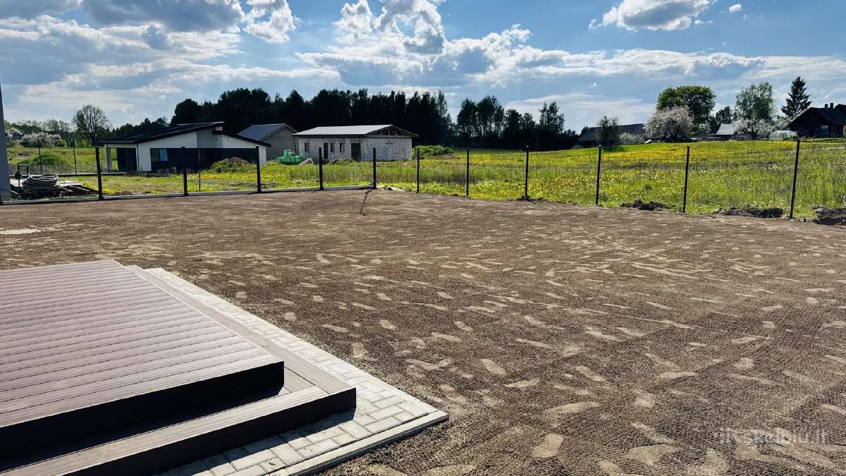 Žoles pjovimas, Gerbūvio darbai, apželdinimas. - nuotraukos Nr. 19