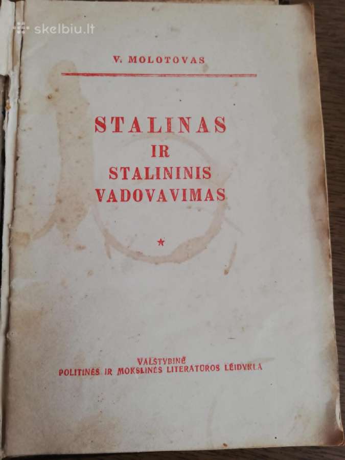 J.v.stalinas 1949m - nuotraukos Nr. 5