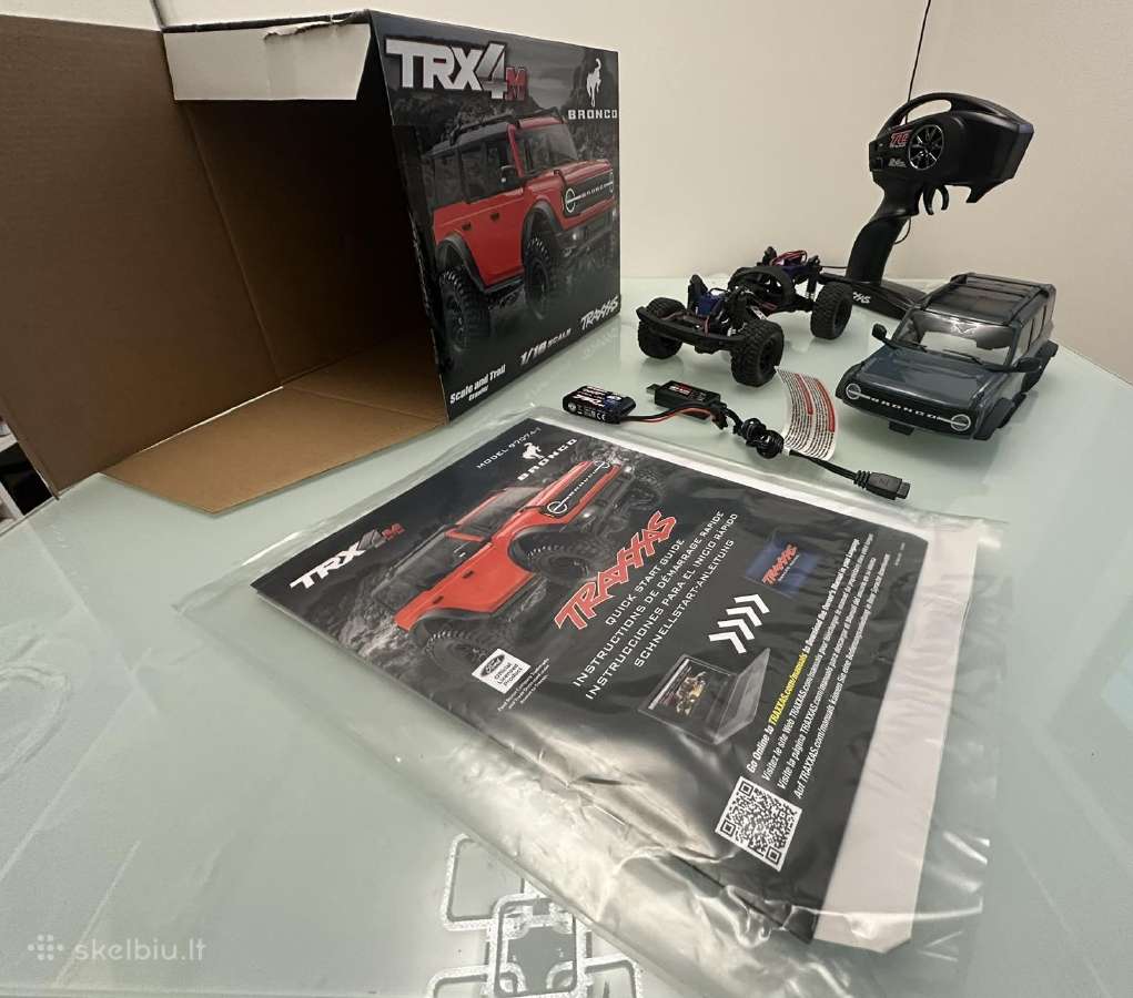 RC modelis Traxxas Trx-4m Ford Bronco 2021 1:18 - nuotraukos Nr. 4