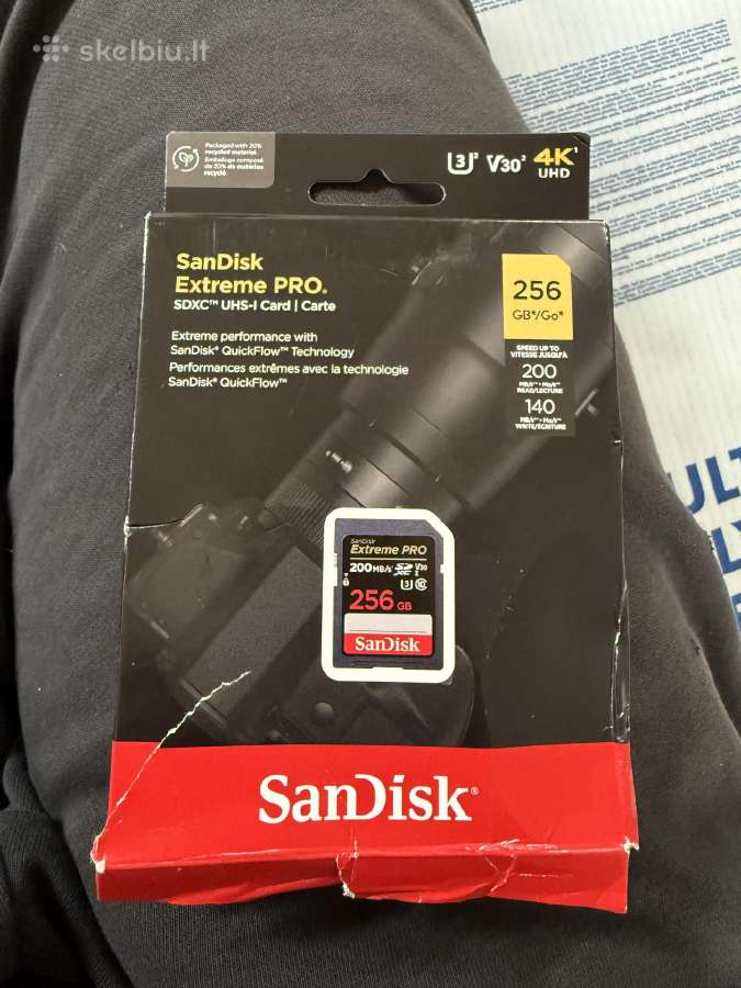 Sandisk Extreme Pro 256gb