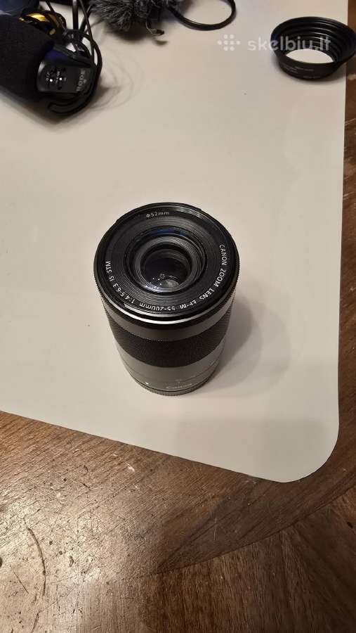Canon zoom lens 55-200mm - nuotraukos Nr. 2