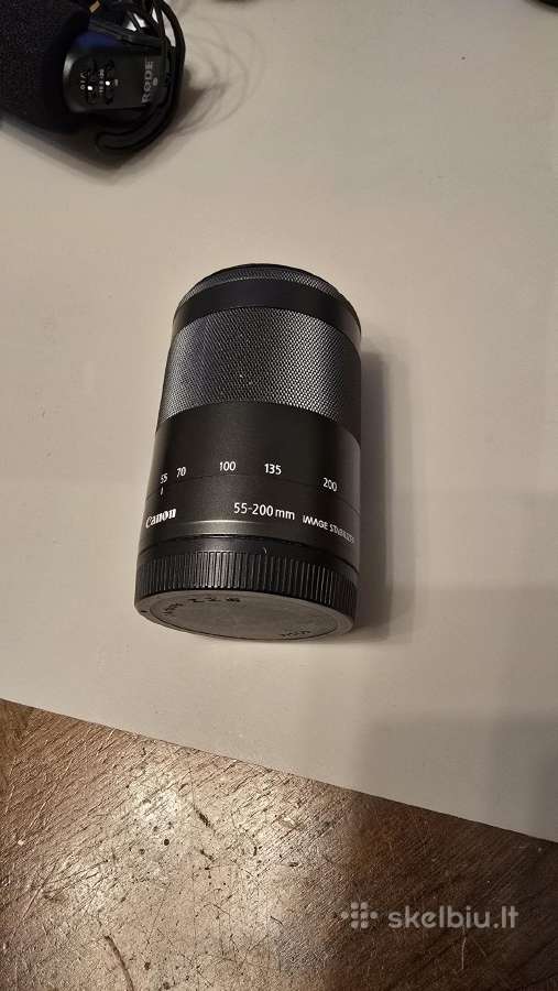 Canon zoom lens 55-200mm - nuotraukos Nr. 4