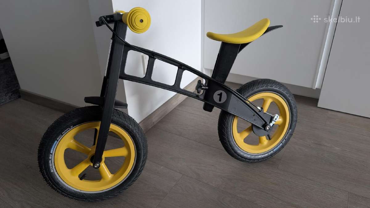Firstbike Special Balansinis dviratis geltonas