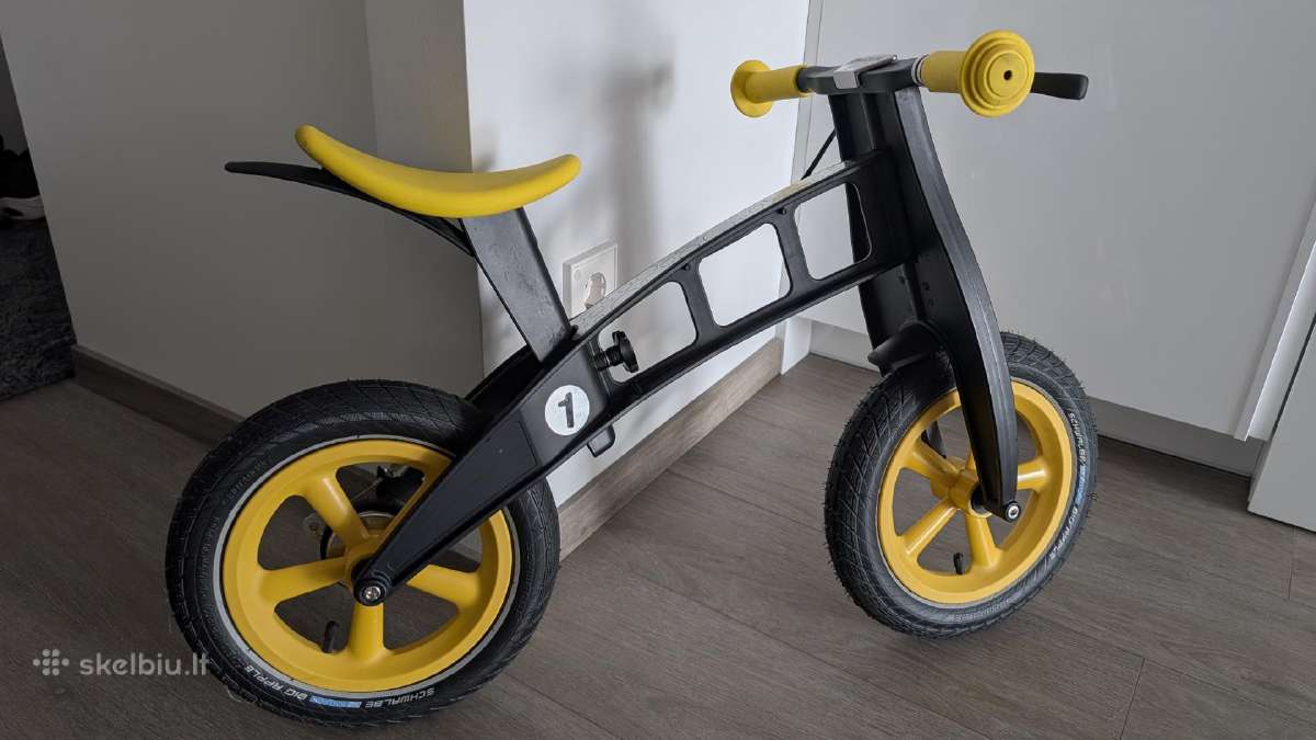 Firstbike Special Balansinis dviratis geltonas - nuotraukos Nr. 2