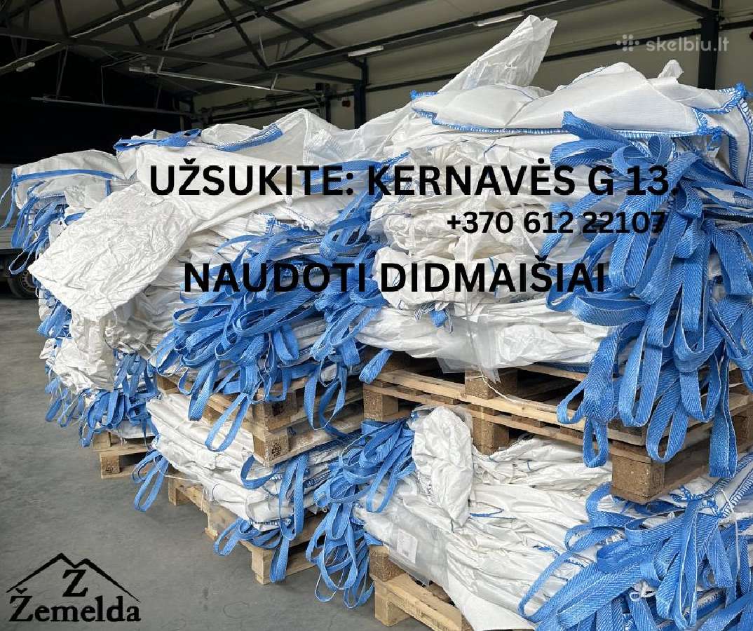 Juodžemis, smėlis, atsijos IT t.t. (Didmaišiais) - nuotraukos Nr. 3