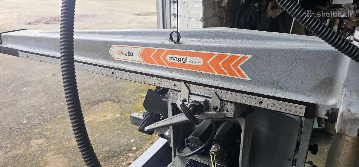 Skersinio, radialinio pjovimo Maggi Big800 (Italy) - nuotraukos Nr. 9