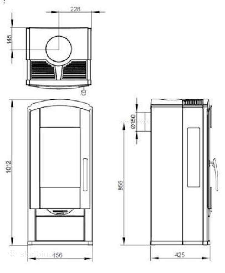 Norvegiška krosnelė Nordpeis casa - nuotraukos Nr. 8