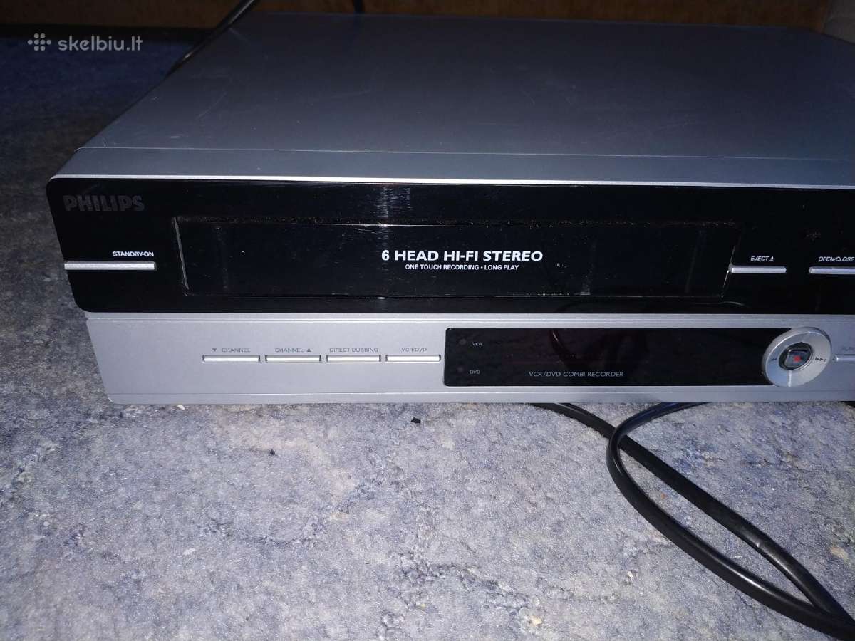 Vhs Dvd vaizdo grotuvas video Philips - nuotraukos Nr. 3