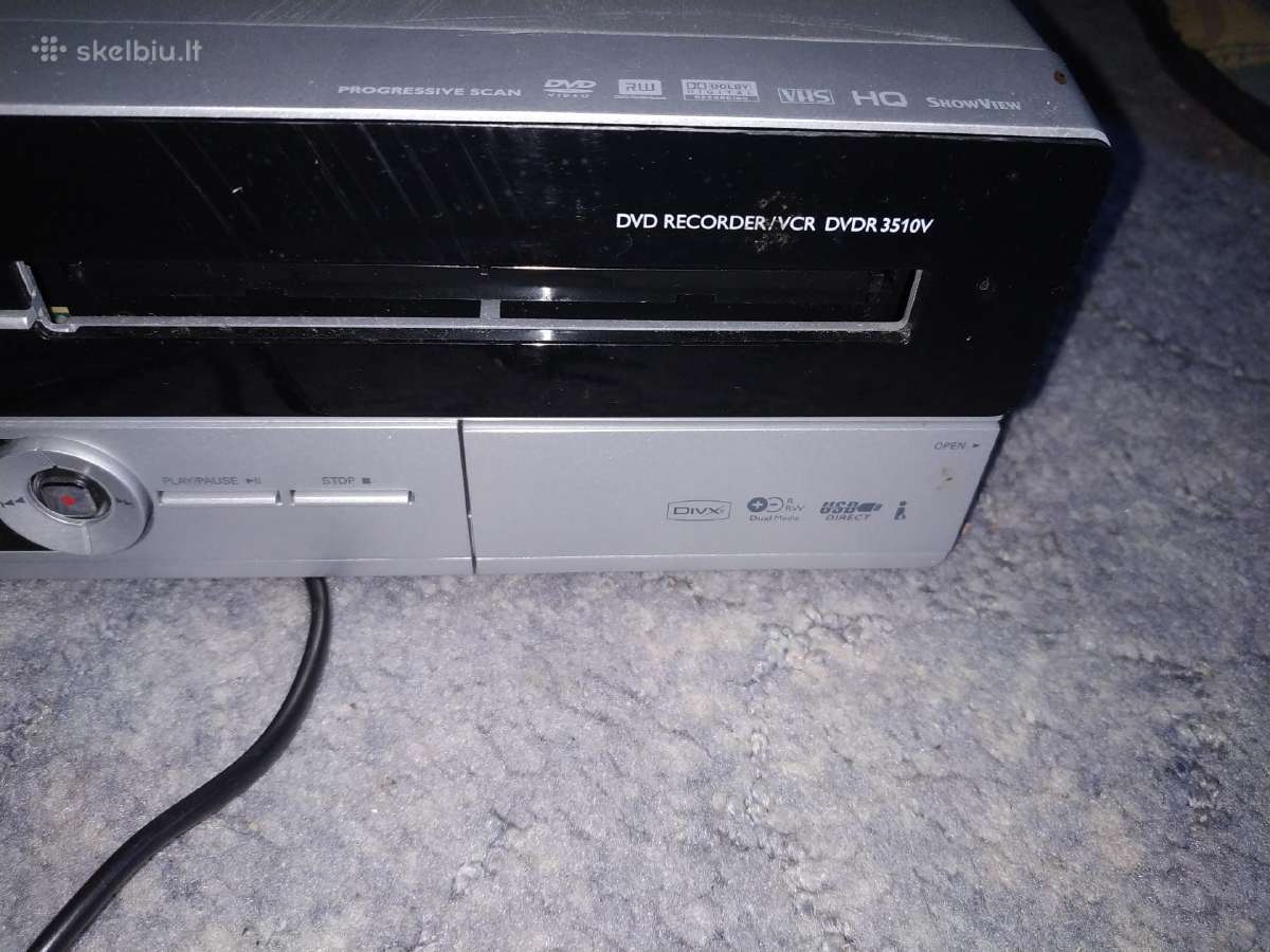 Vhs Dvd vaizdo grotuvas video Philips - nuotraukos Nr. 4