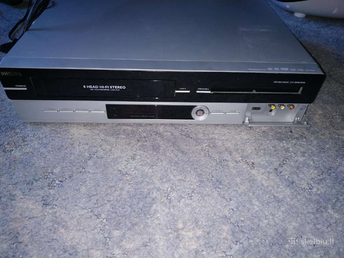 Vhs Dvd vaizdo grotuvas video Philips - nuotraukos Nr. 2