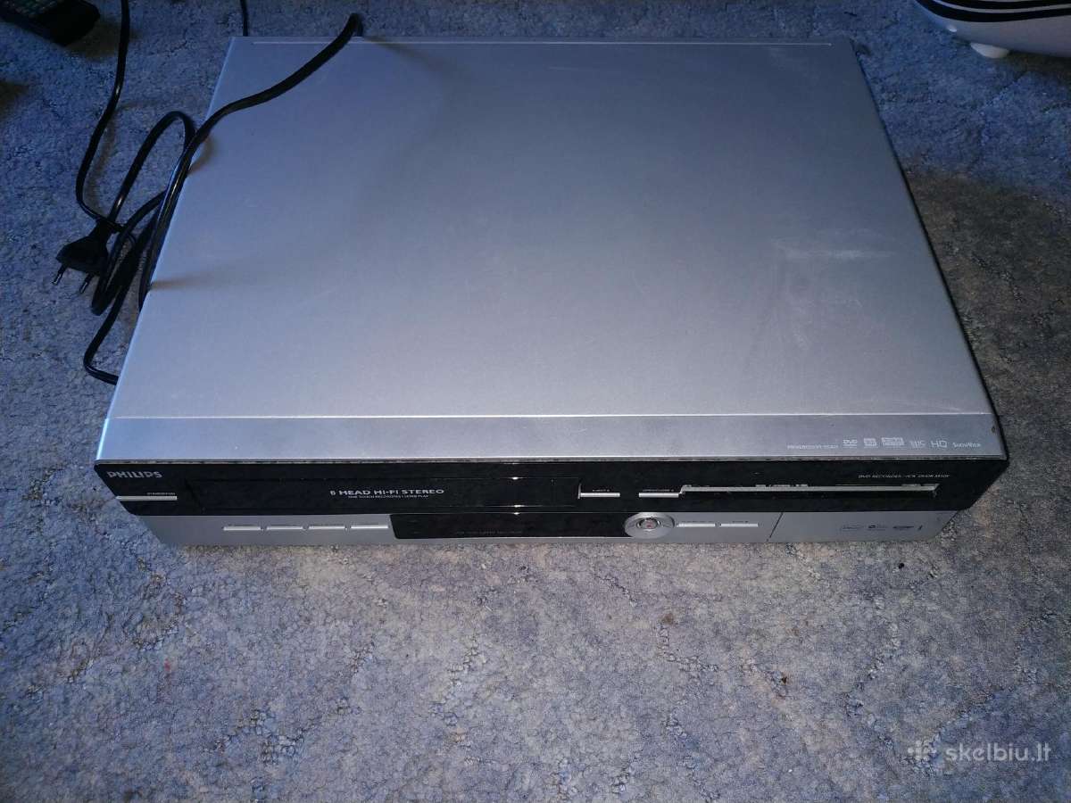 Vhs Dvd vaizdo grotuvas video Philips