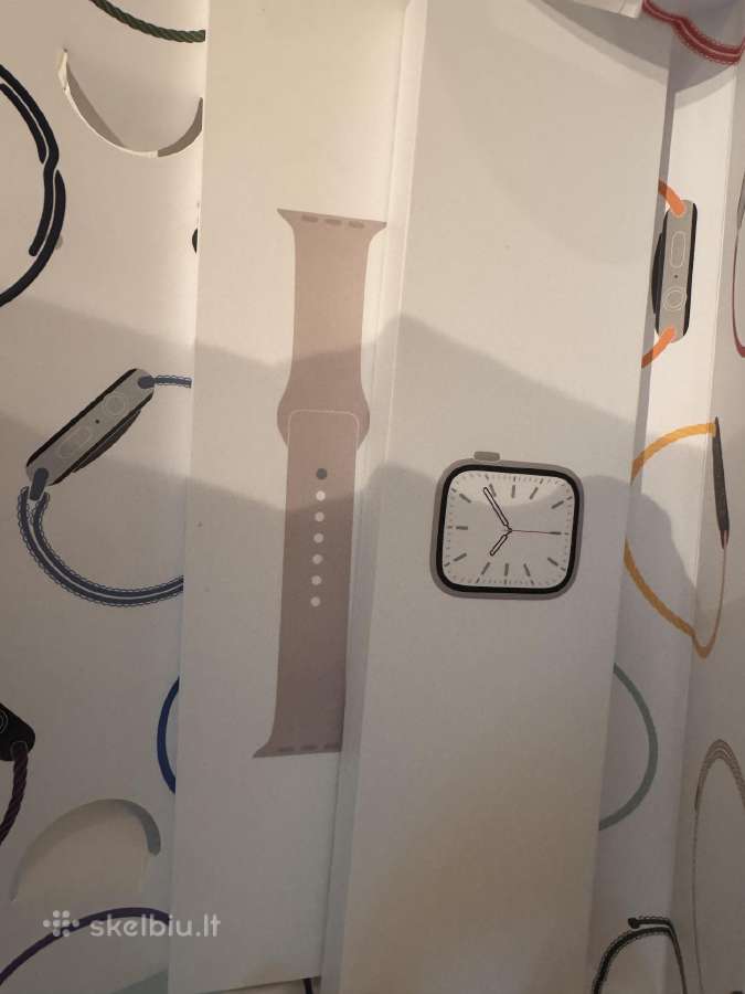 Apple Watch 7 Silver 41mm Lte