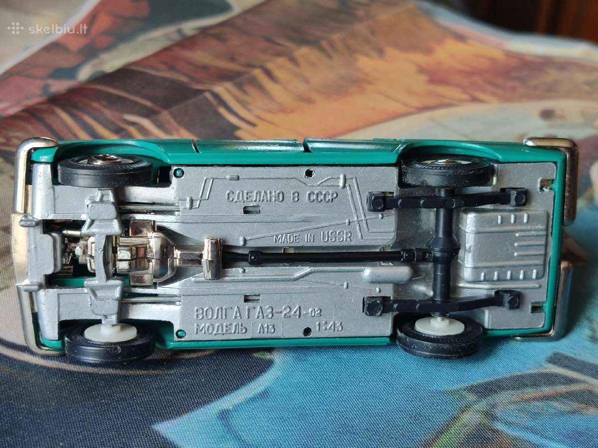 1:43 volga gaz 24-02 numerine A13 ussr - nuotraukos Nr. 3
