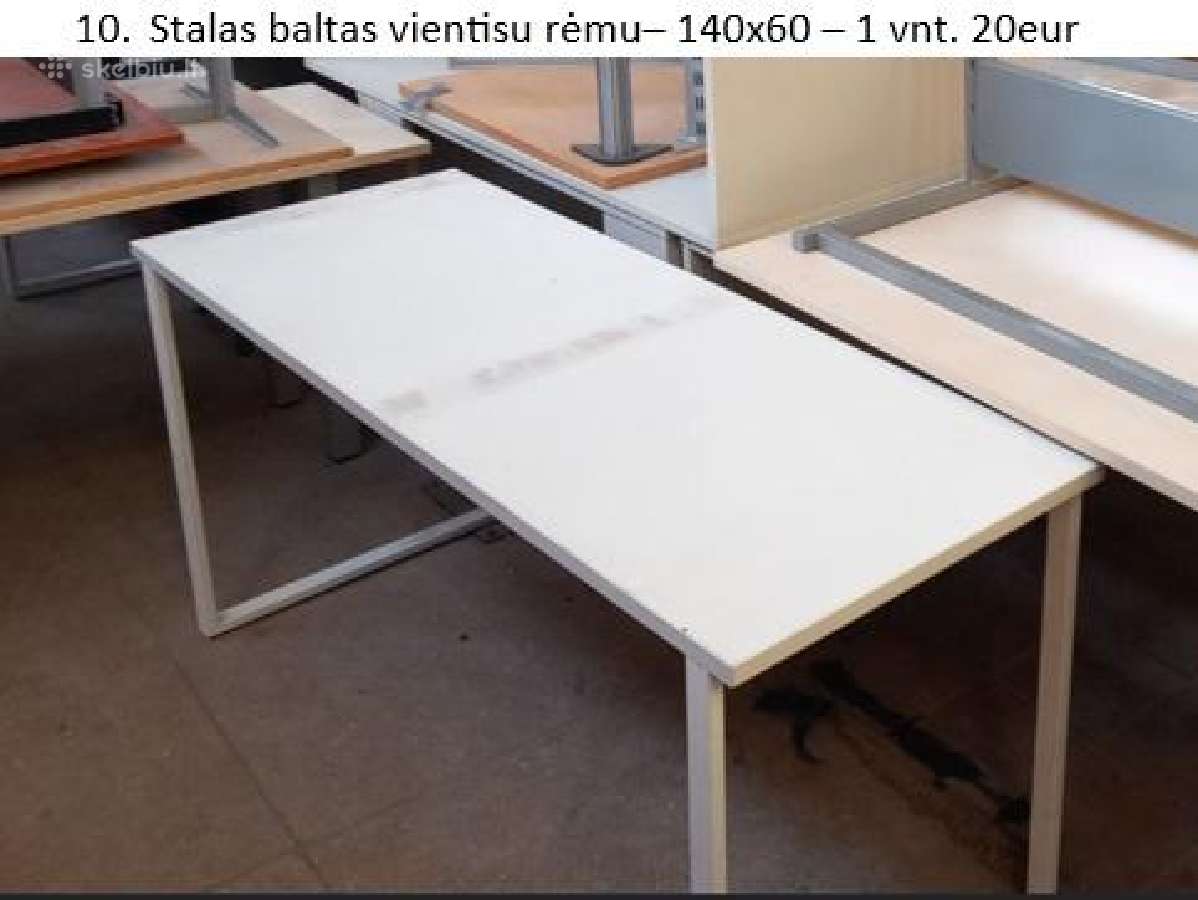 Naudoti biuro stalai, komodos mix - nuotraukos Nr. 8
