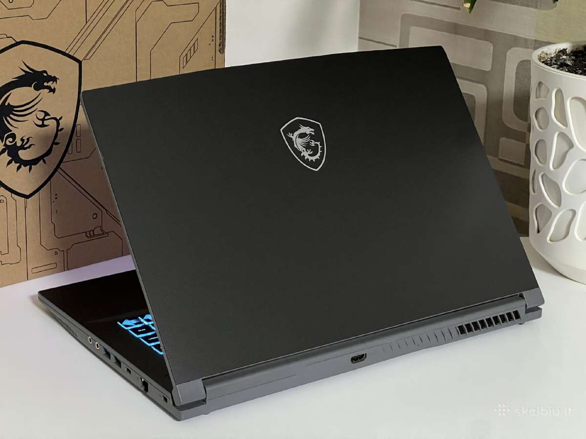 Parduodamas Msi Thin 15 su Rtx 3050, I5-13k, 144hz - nuotraukos Nr. 7