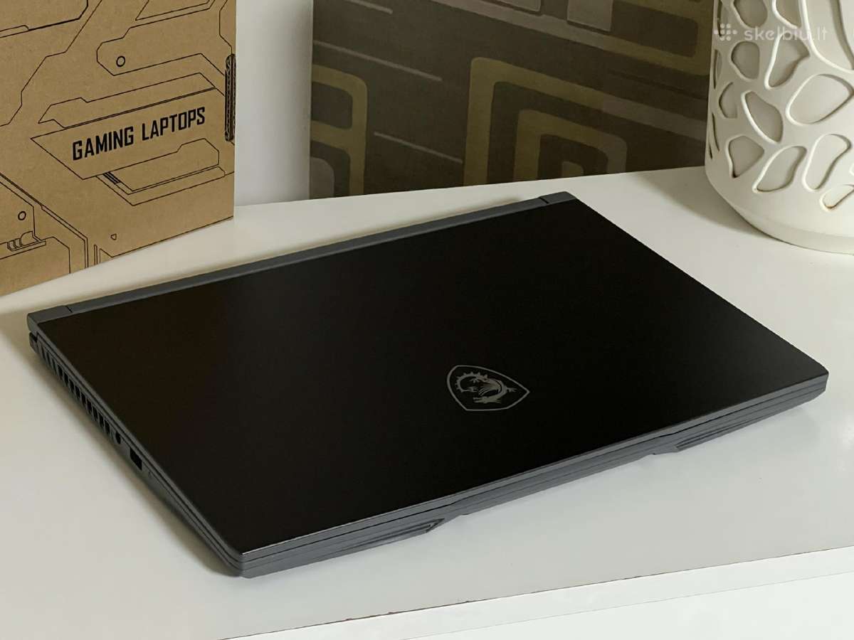 Parduodamas Msi Thin 15 su Rtx 3050, I5-13k, 144hz - nuotraukos Nr. 9