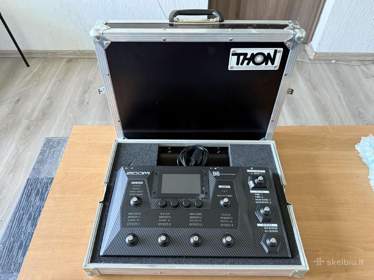 Zoom B6 procesorius + Hard Case - nuotraukos Nr. 2