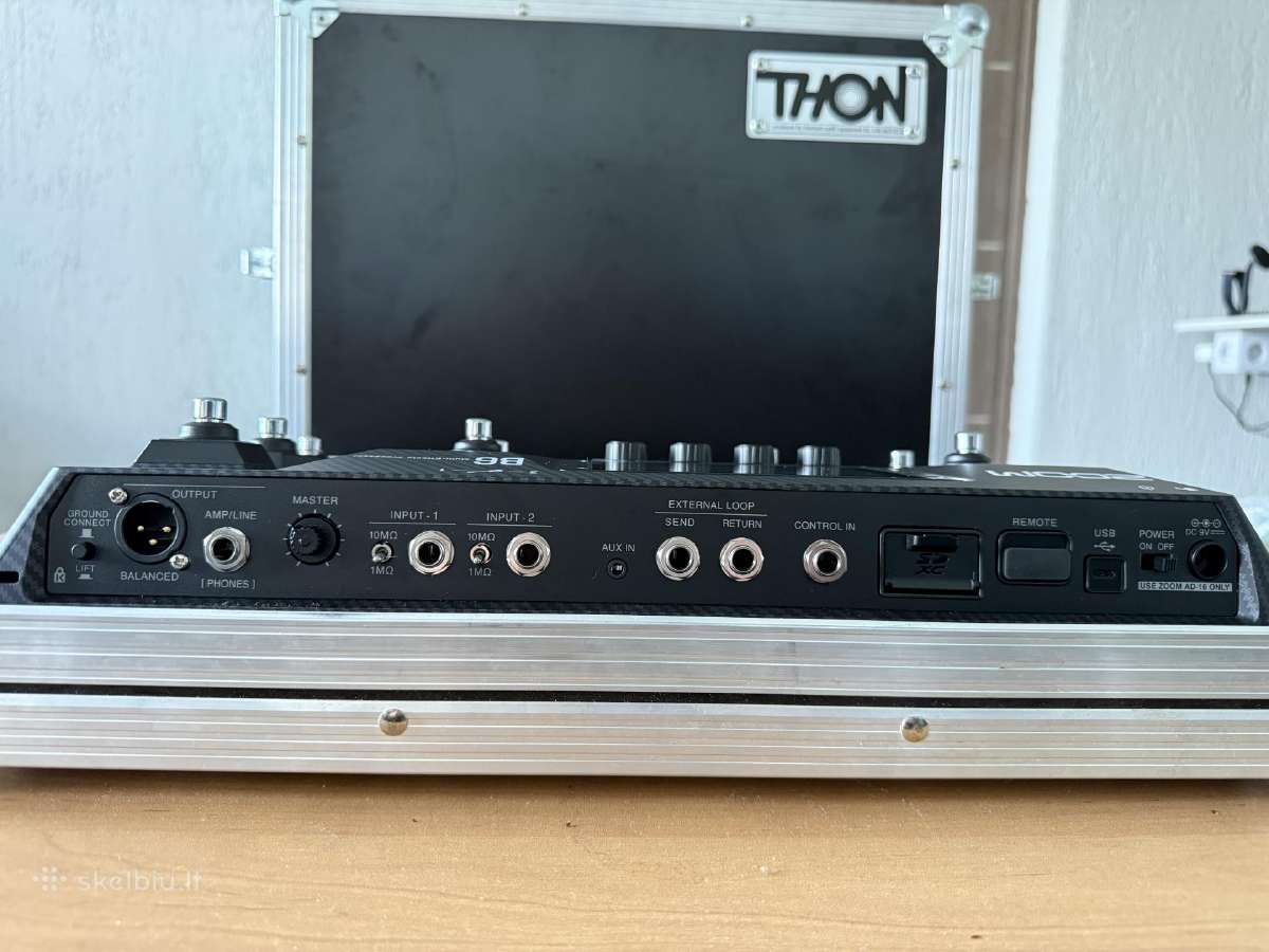 Zoom B6 procesorius + Hard Case - nuotraukos Nr. 3