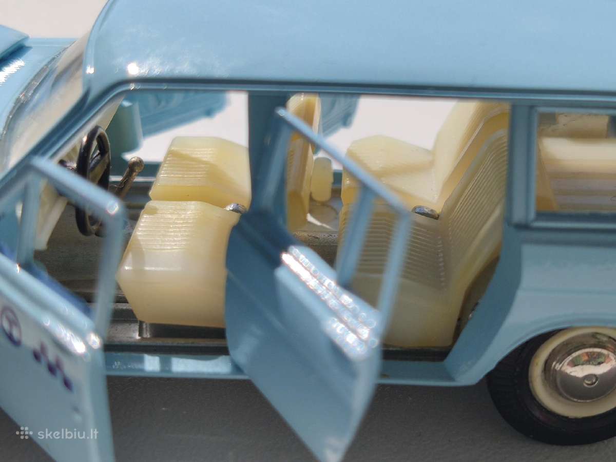 1:43 taxi volga gaz 24-02 numerine A13 ussr - nuotraukos Nr. 4