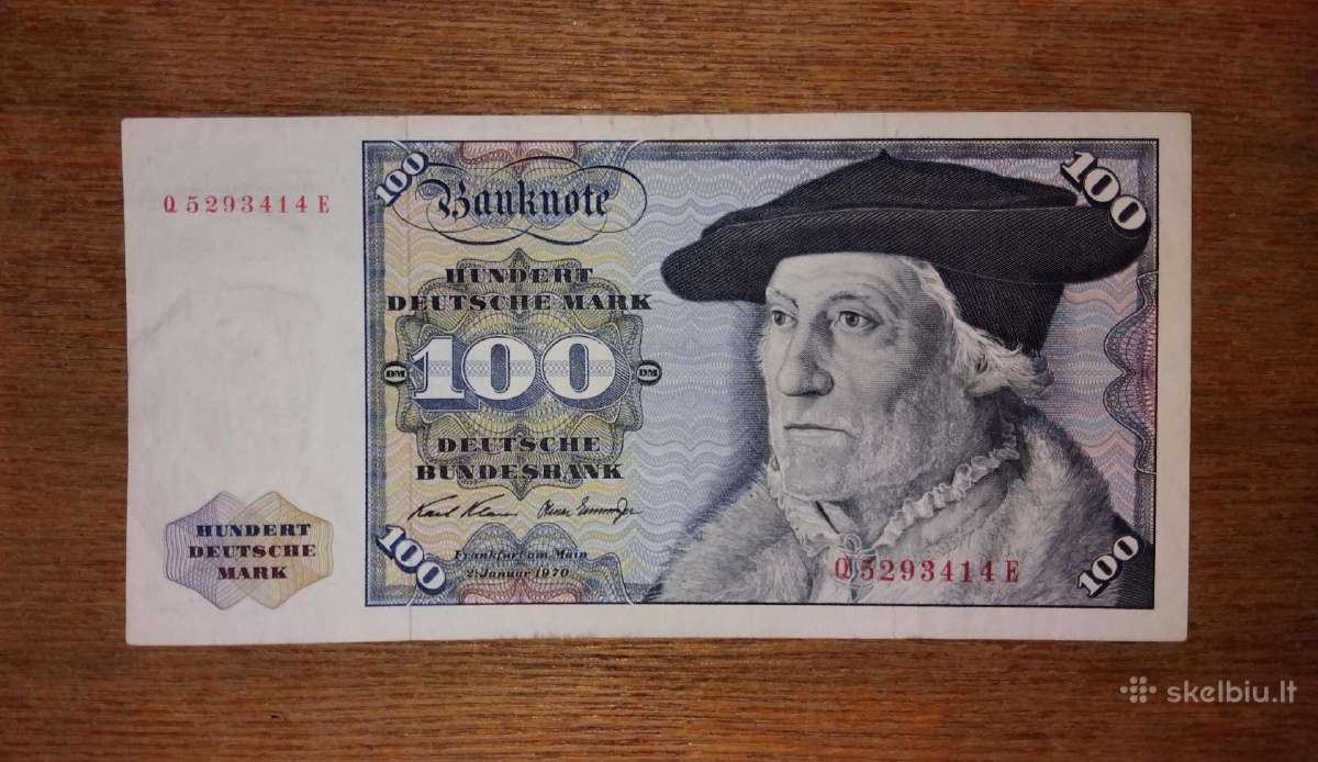 Vokietijos 100 markių banknotas