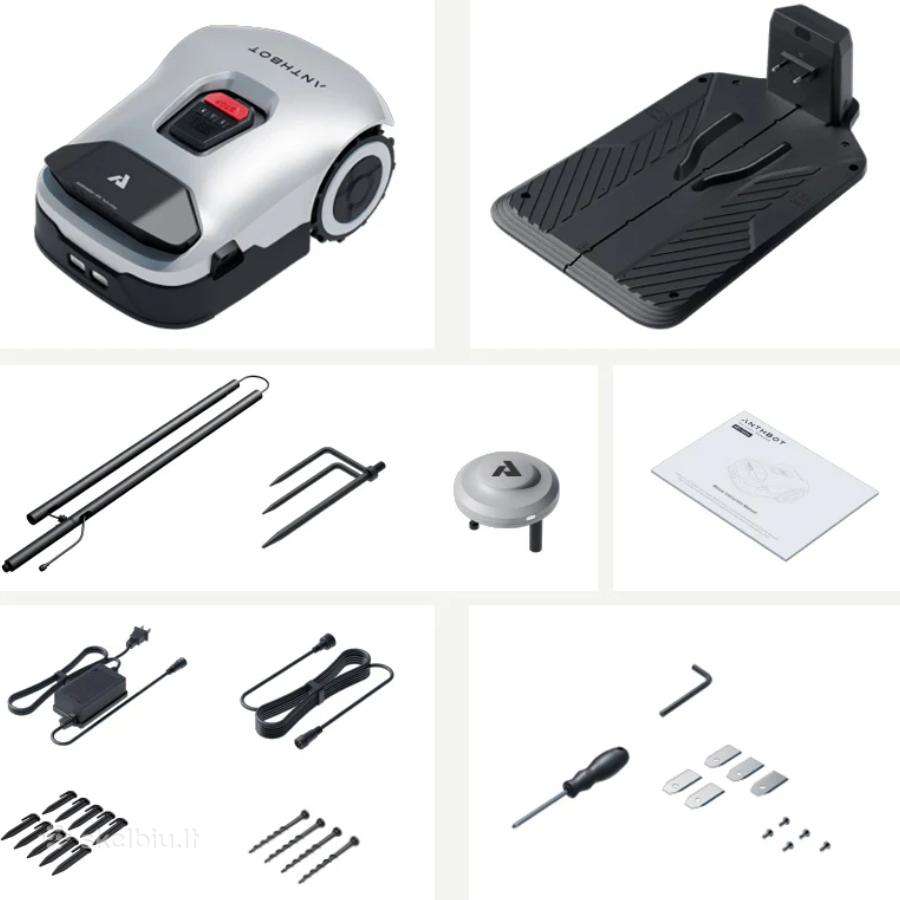 Pigiausiai Vejos pjovimo robotai Anthbot Genie - nuotraukos Nr. 13