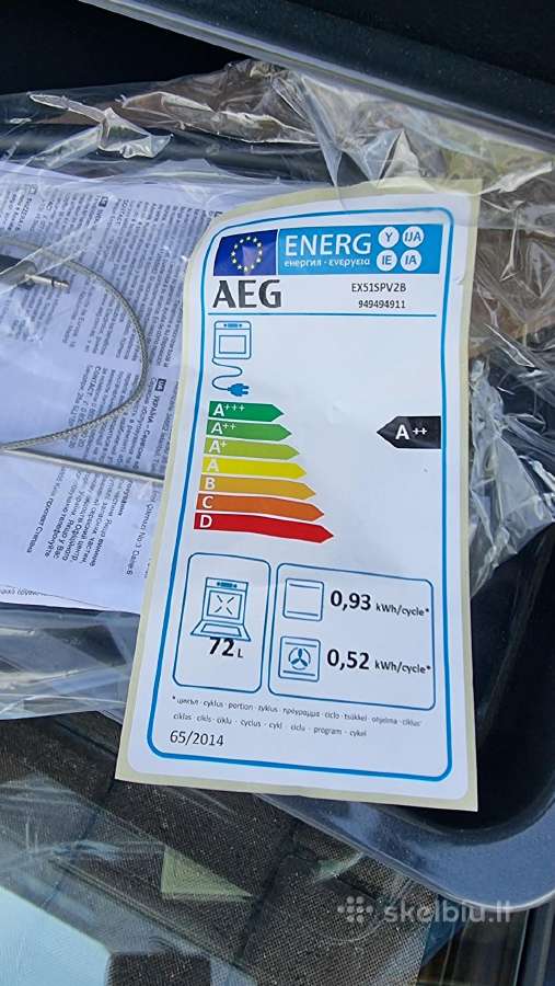 Nauja Aeg Ex51spv2b, su Garais+ Garantija - nuotraukos Nr. 28