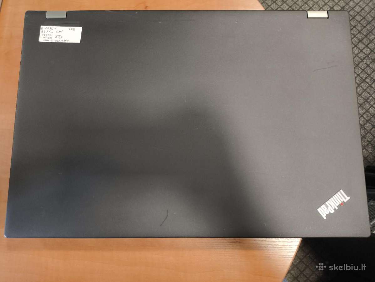 P72 Xeon E-2186m 32gb RAM 512gb SSD P5200 16gb - nuotraukos Nr. 3