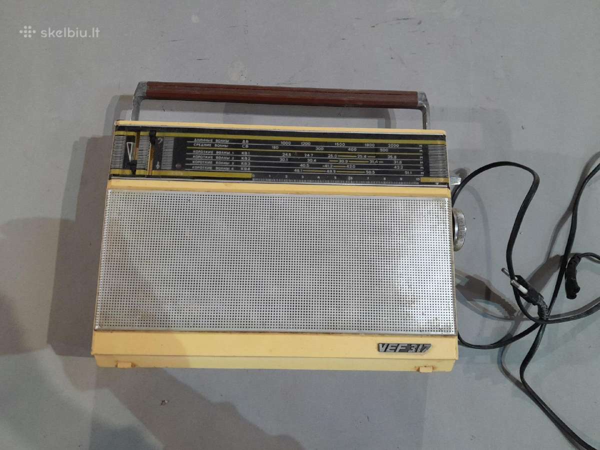 Vef 317 senovinis radijas