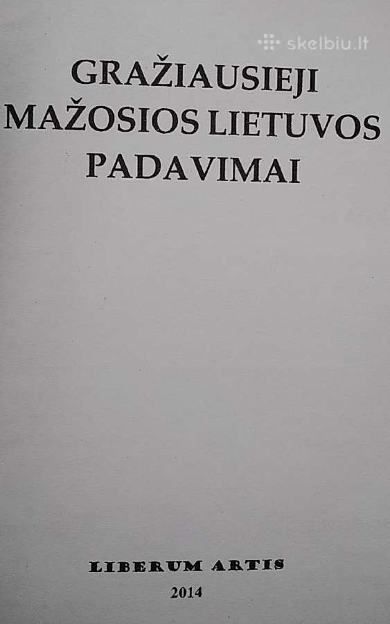 Gražiausieji Mažosios Lietuvos padavimai - nuotraukos Nr. 2