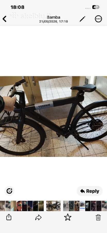 Parduodu dvirati elektrini 700km prabegas
