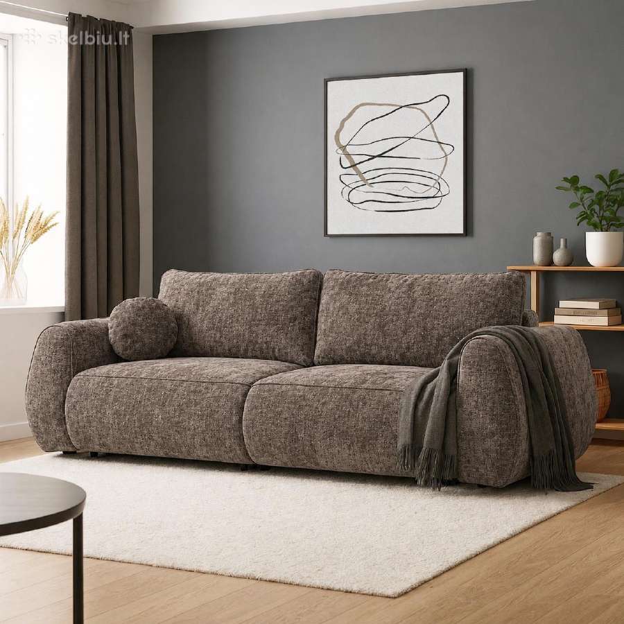 Minkšta sofa–lova / mini minkštas kampas “corneo