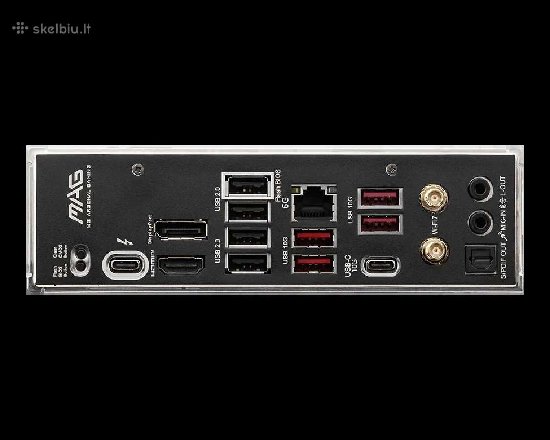 Msi b860 Tomahawk Pagrindinė plokštė - nuotraukos Nr. 5