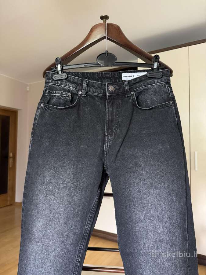 Bershka moteriški juodi džinsai 38 dydis - nuotraukos Nr. 2