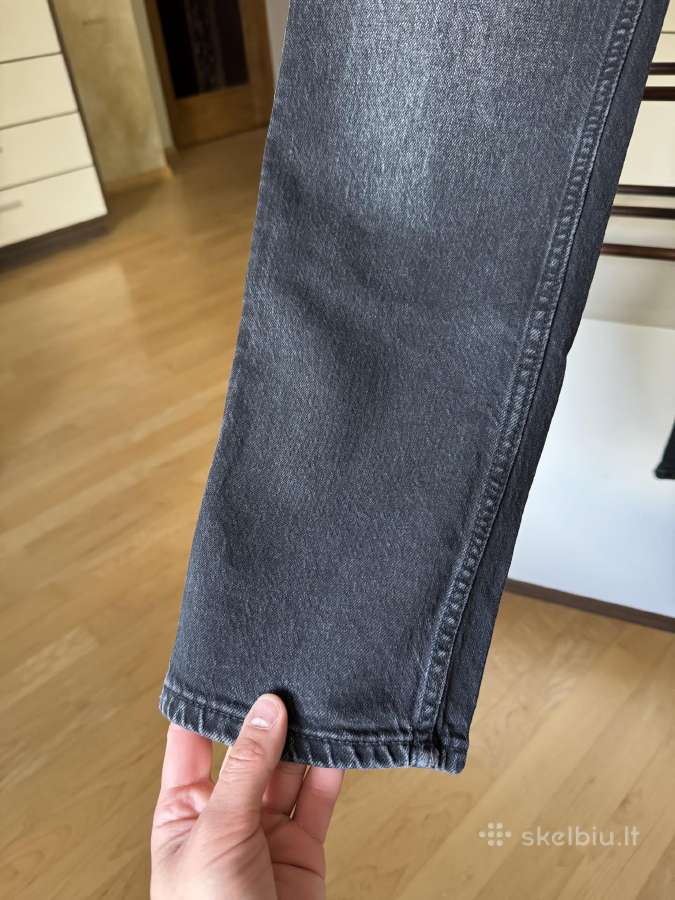 Bershka moteriški juodi džinsai 38 dydis - nuotraukos Nr. 4