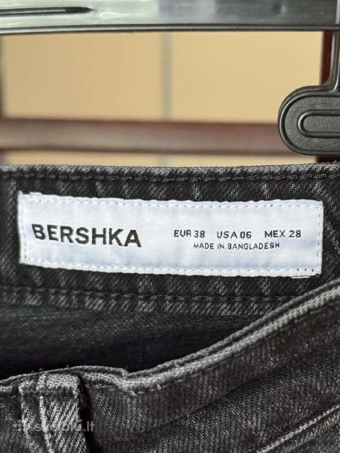 Bershka moteriški juodi džinsai 38 dydis - nuotraukos Nr. 11